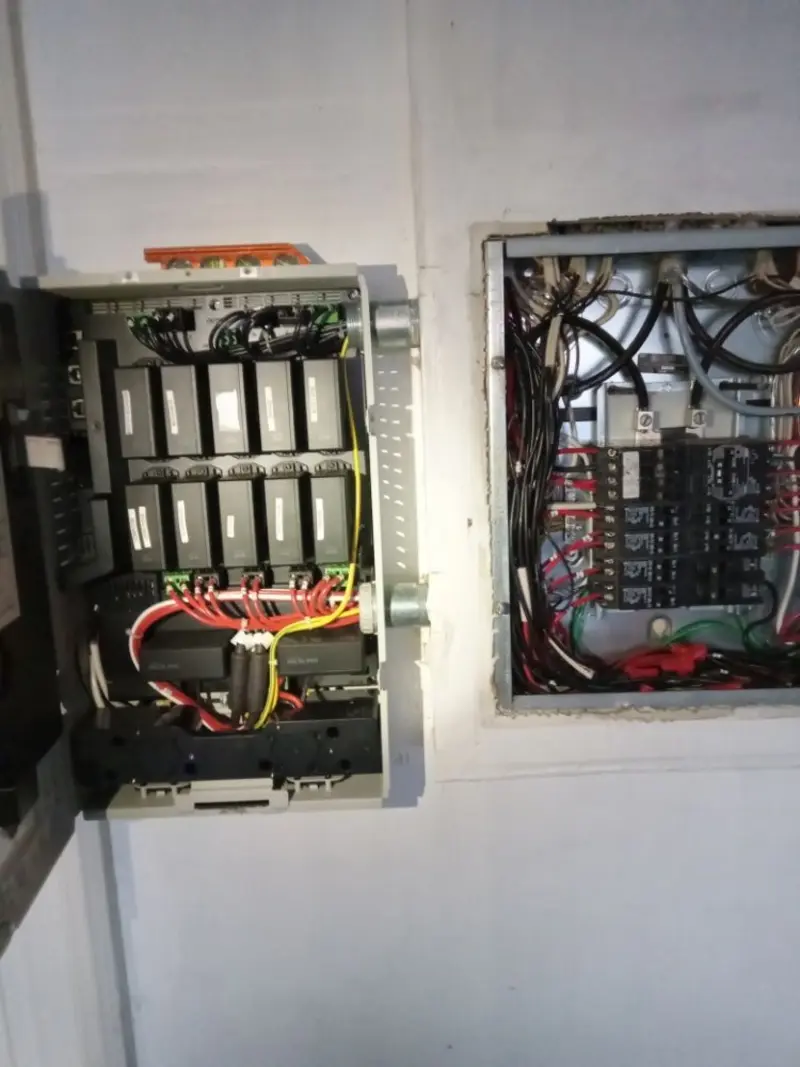 Electrical panel upgrade completed for Security Camera Wiring in Point Pleasant